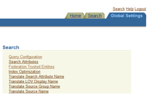 SES Search Section